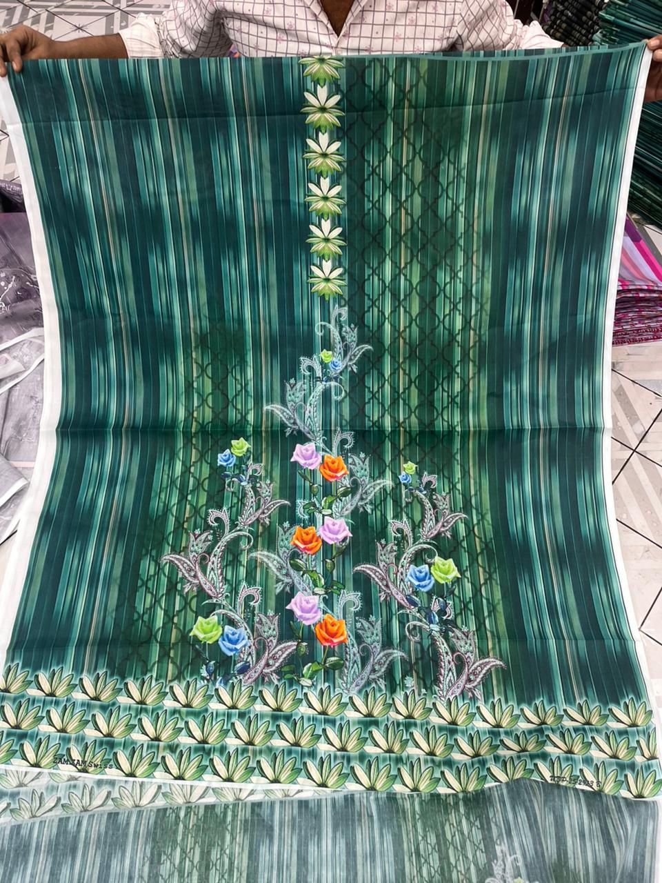 zamzam Pakistani lown 3pcs collection